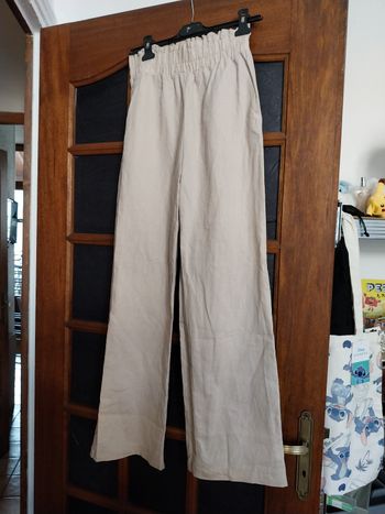 Pantalon en lin.