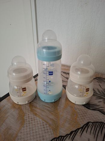 3 biberon mam