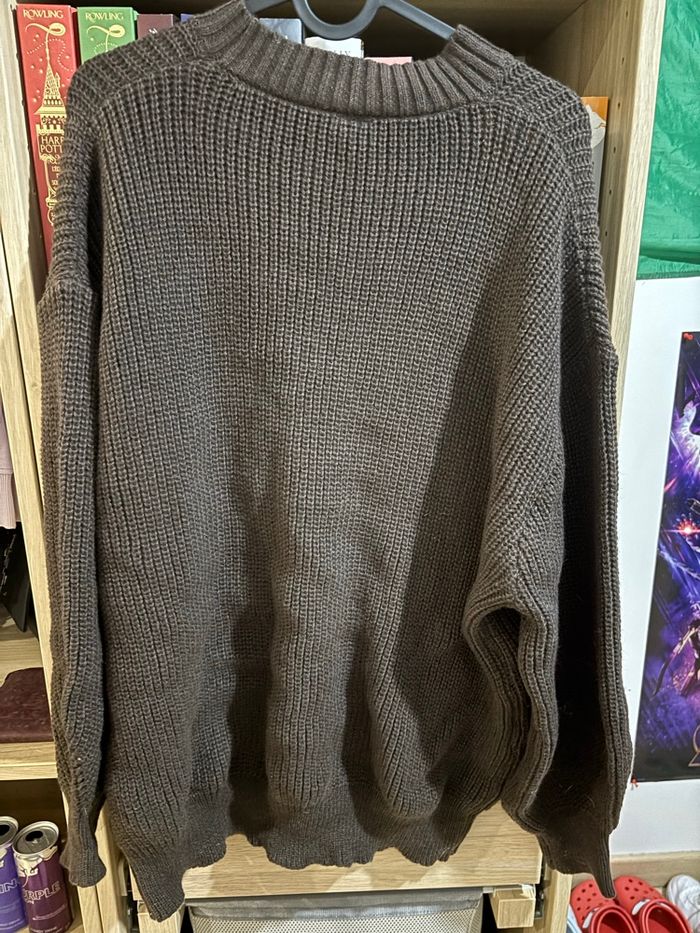 Pull marron - photo numéro 2