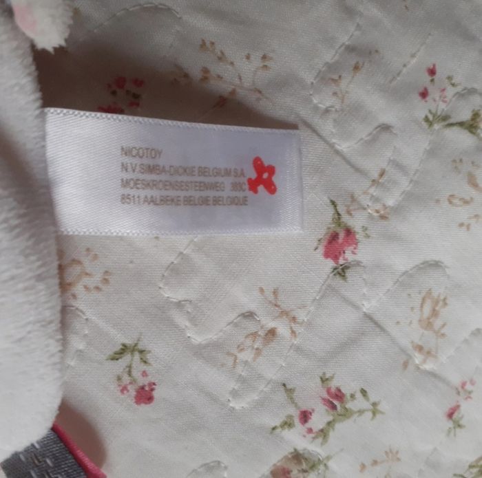 Nicotoy: Doudou-mouchoir Lapinou multi-textiles - photo numéro 7