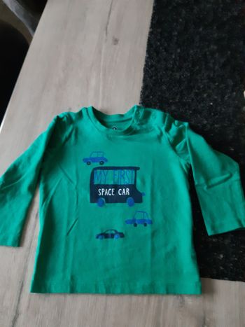 Tee-shirt manches longues 18 mois