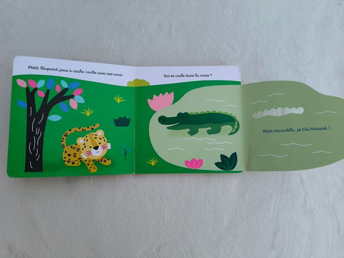 Livre Cache-cache dans la jungle Fleurus - photo numéro 4