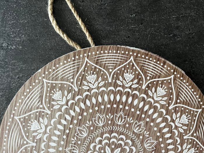 Suspension en bois bohème - photo numéro 2