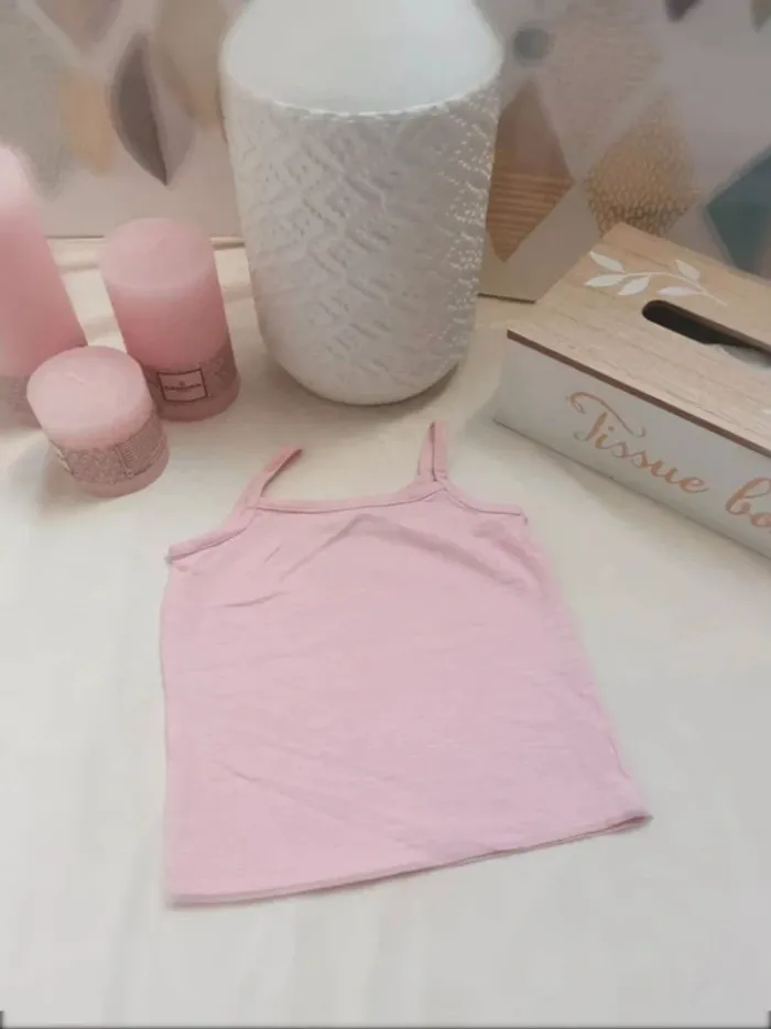 Débardeur fines bretelles Orchestra fille 9 mois