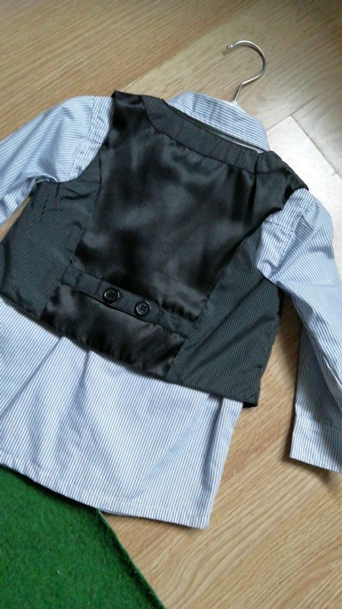 Chemise et bolero garçon 18 mois - photo numéro 3