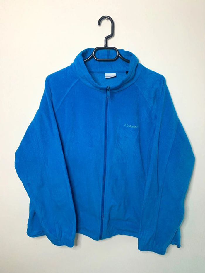 Veste polaire / Fleece jacket Columbia bleu