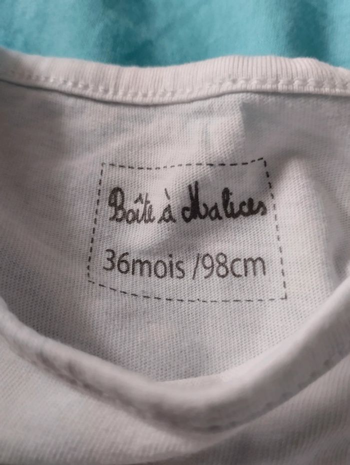 T-shirt manches courtes 3ans - photo numéro 3
