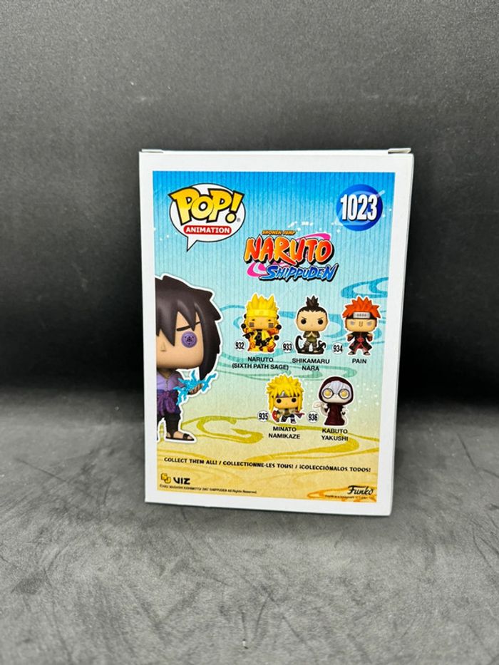 Funko pop Naruto Sasuke Rinnegan 1024 Chase special edition - photo numéro 4