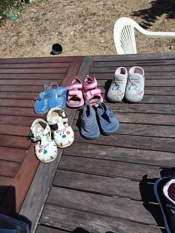 Lot chaussures été