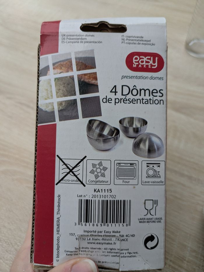 4 dômes de présentation - photo numéro 2