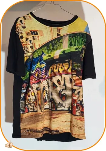 T-shirt Airness - Taille L - Street Art Unique
