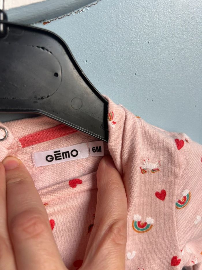 Robe rose Gemo, 6 mois - photo numéro 6