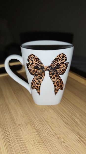 Tasse noeud léopard 