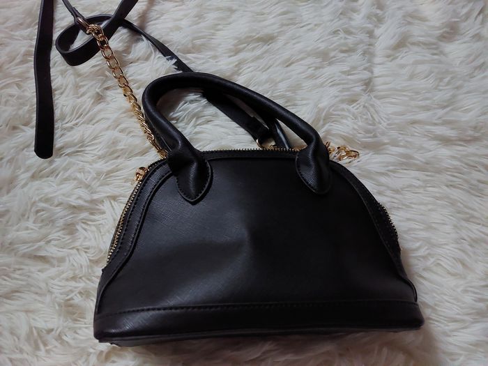 Sac à main Galeries Lafayette noir H14xl20 cm - Neuf - photo numéro 3