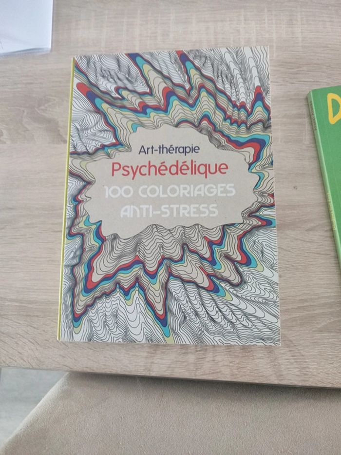 Livre art-thérapie 100 coloriage anti stress