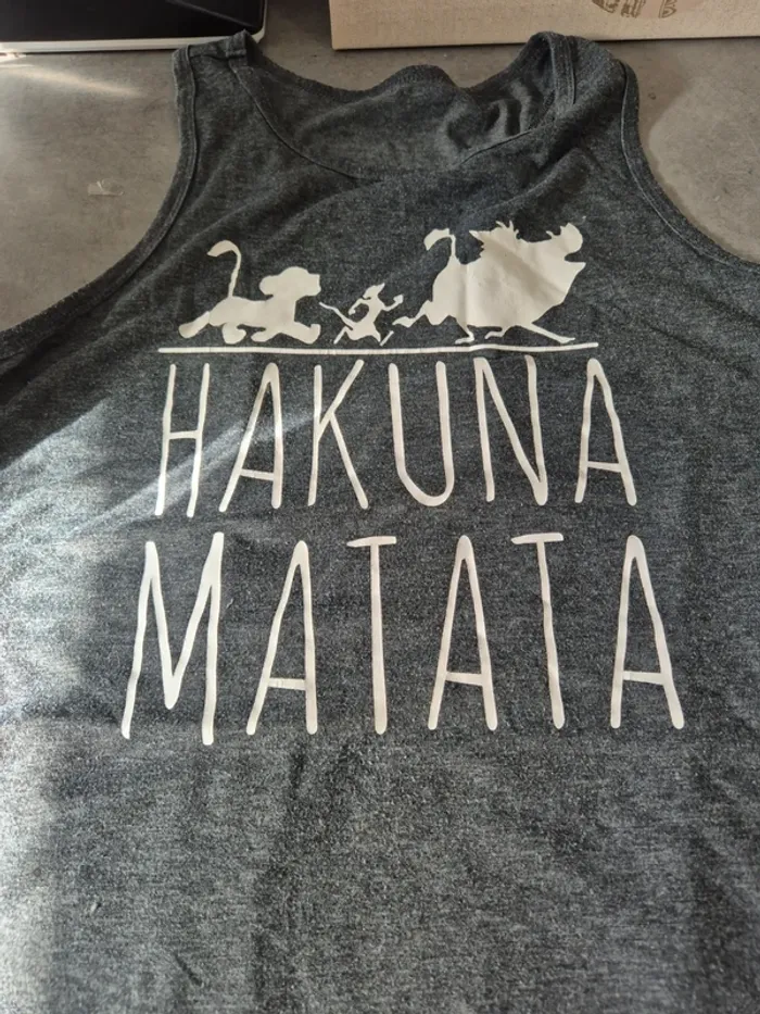 Débardeur hakuna matata - photo numéro 2