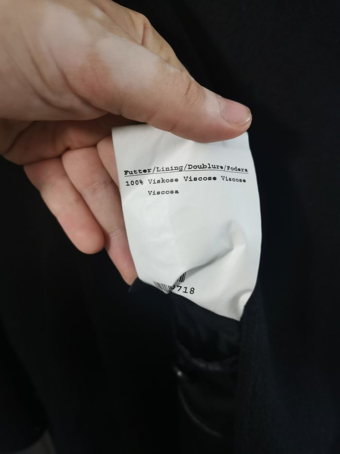 Manteau long noir 54 odermark - photo numéro 8