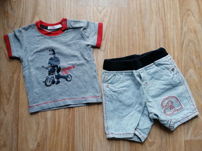 Lot de 2 tenues garçon 3 mois Absorba - photo numéro 4