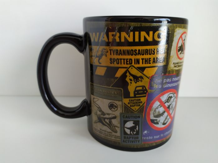 Gift set cadeau mug/tasse + porte clés + dessous de verre Jurassic Park Neuf - photo numéro 7