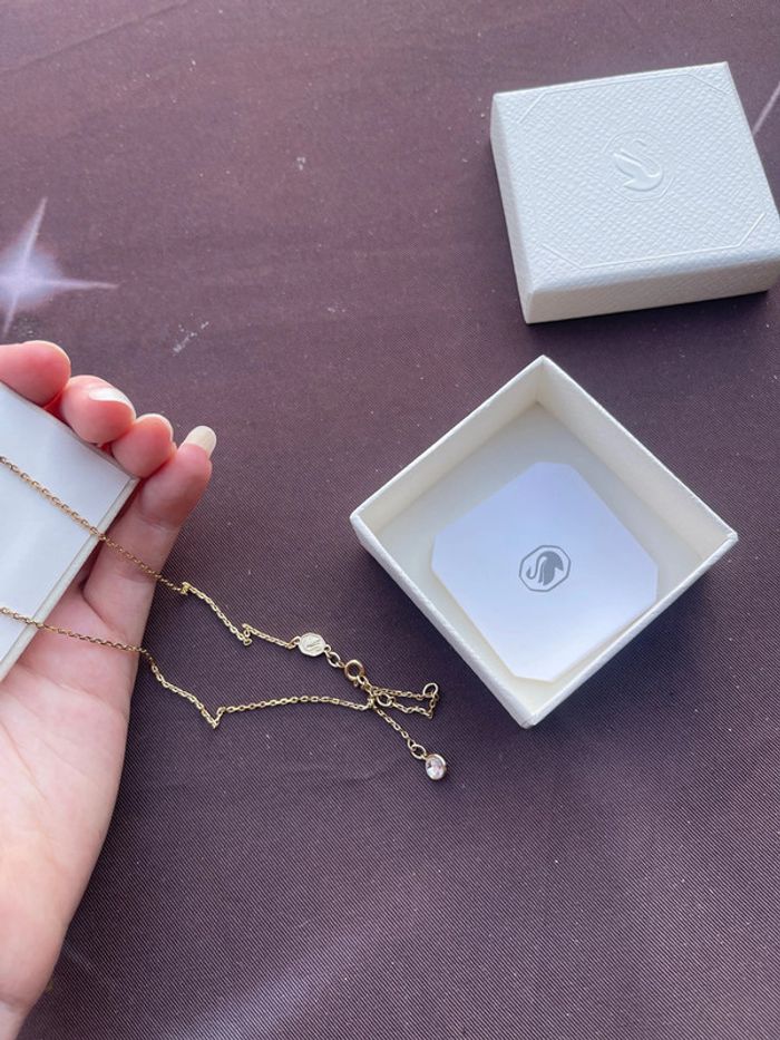 Chaîne or Swarovski - photo numéro 2