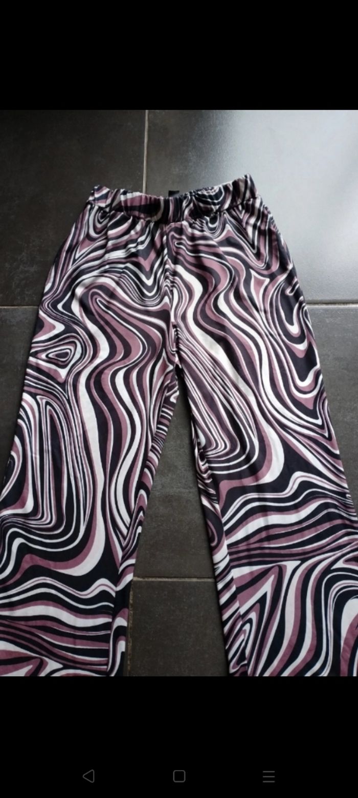 Pantalon bas évasé Shein Curve - photo numéro 2