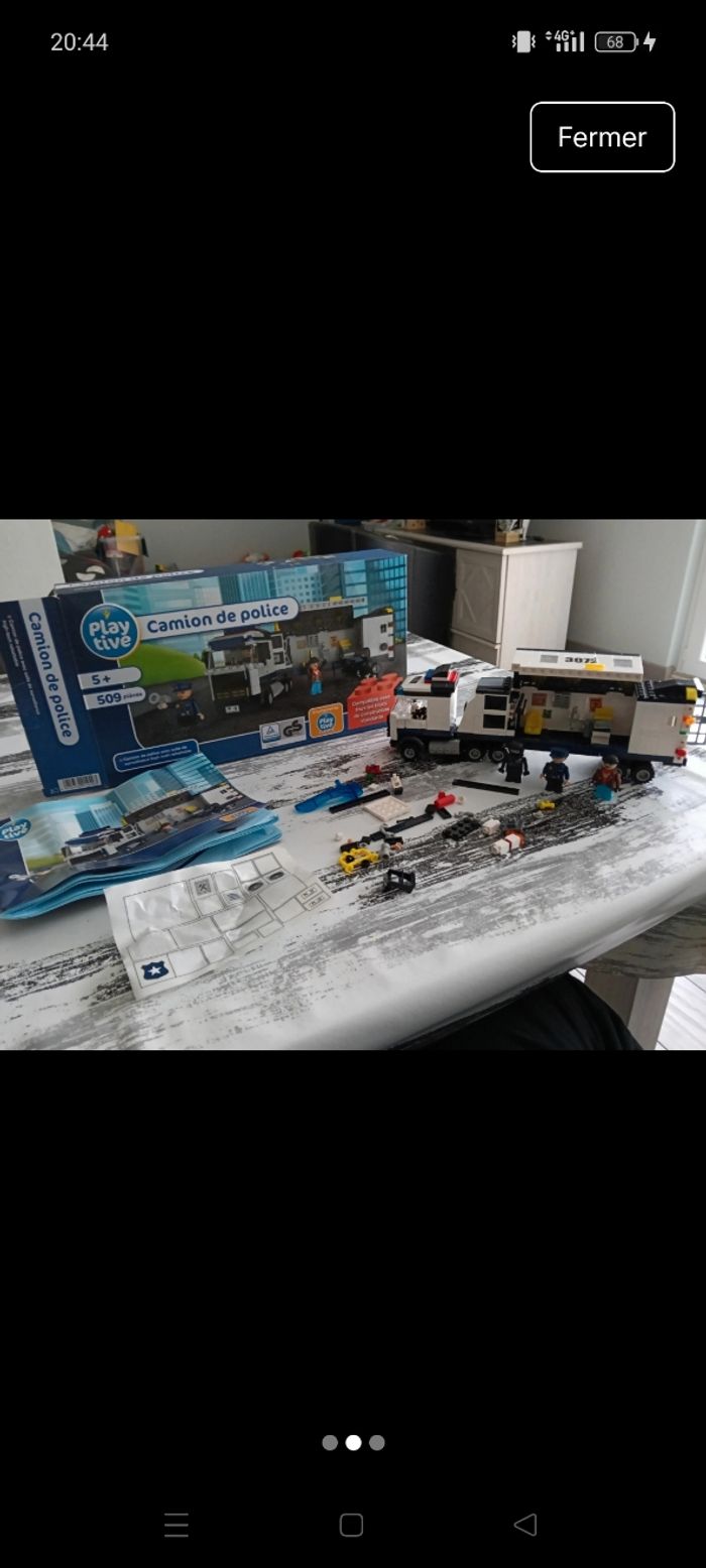 Camion de police playtive - photo numéro 2