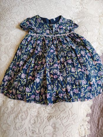 Jolie robe coton 2 ans