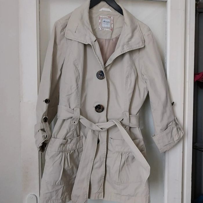 Manteau trench taille 38