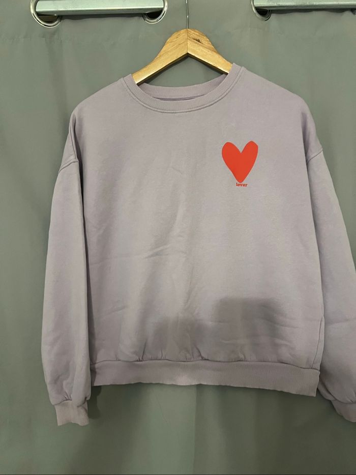 Sweat kiabi violet fille - photo numéro 3