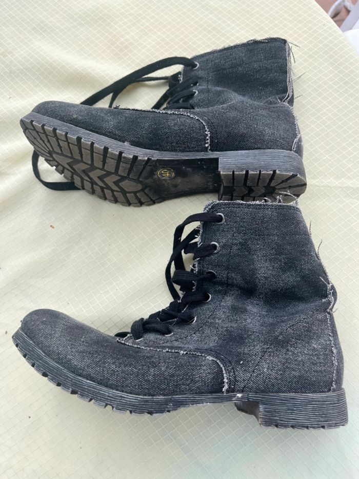 Chaussure montante taille 40 noir - photo numéro 2
