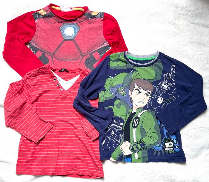 Lot de 45 vêtements enfants garçon 6 ans divers - photo numéro 2
