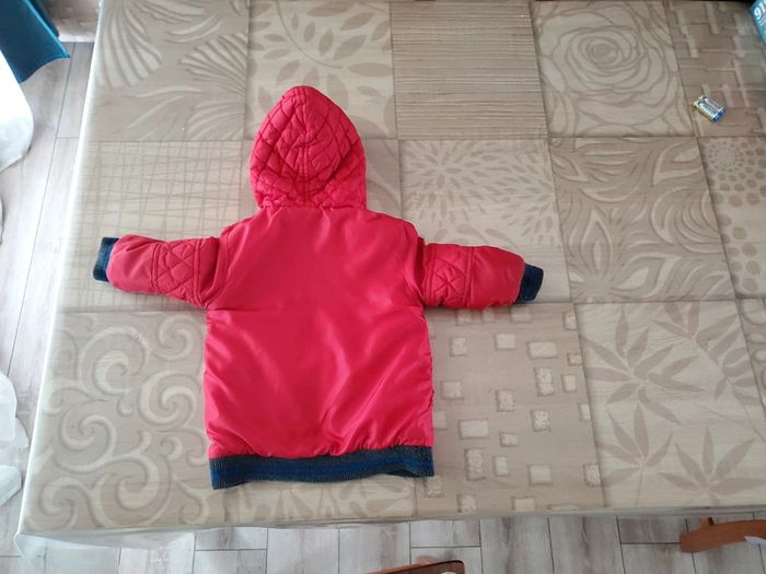 Manteau Lee Cooper 18 mois rouge - photo numéro 3