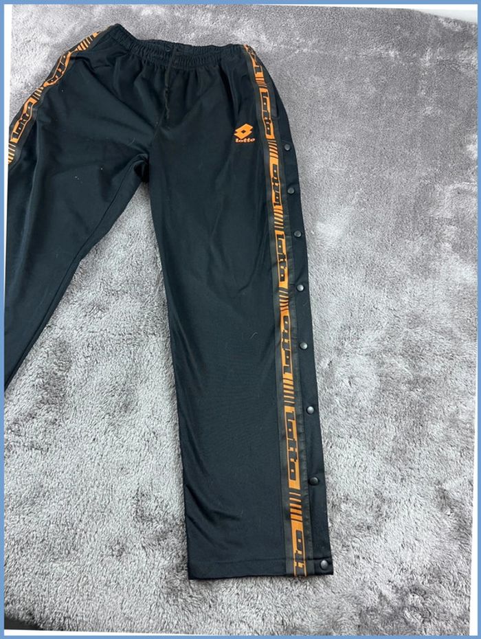 Jogging vintage à pressions Lotto Noir Taille XL - photo numéro 11