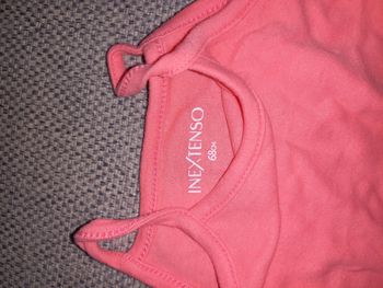 Lot 3 bodies bretelles 68cm