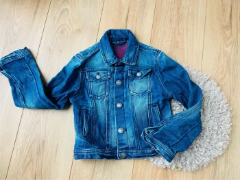 Veste en jean 8 ans
