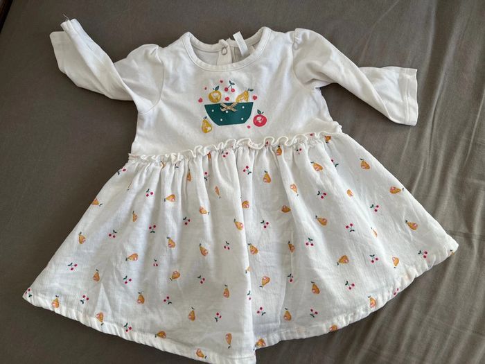 Robe fille 1 mois