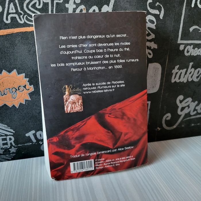 Rumeurs, de Anna Godbersen, en bon état - photo numéro 2
