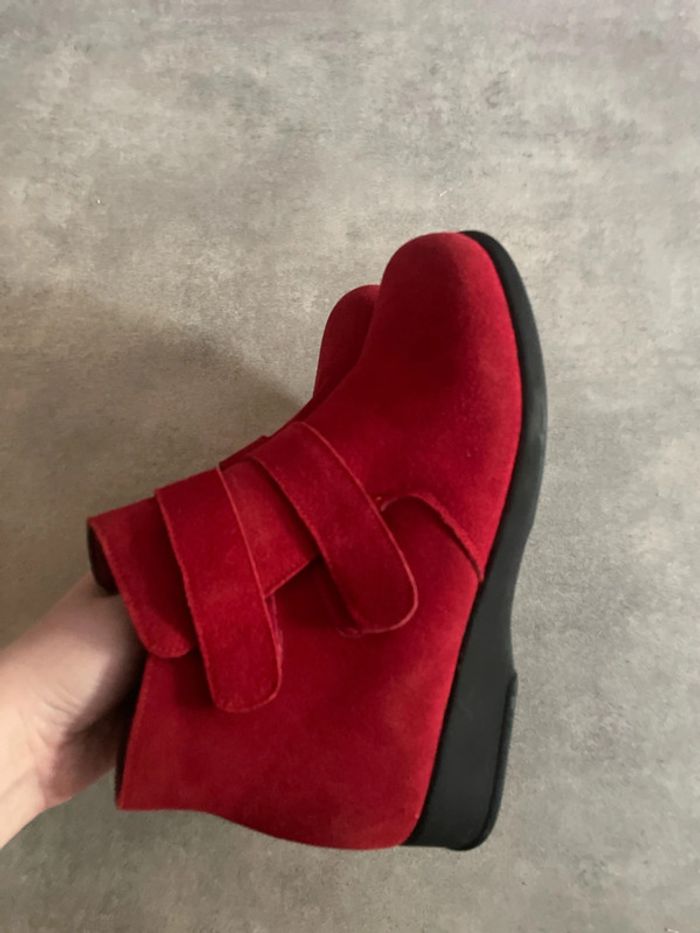 Bottines "Camille" Rouge - photo numéro 7