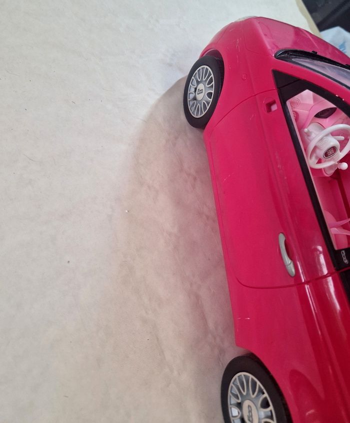 Voiture Barbie  , Fiat 500 , 2012  , Mattel - photo numéro 6