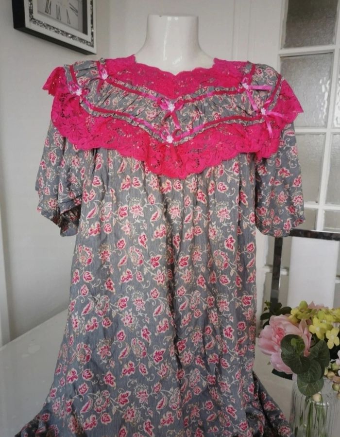 🩶🩷Jolie Robe Oriental Légère Et Fluide 🩶🩷 - photo numéro 7