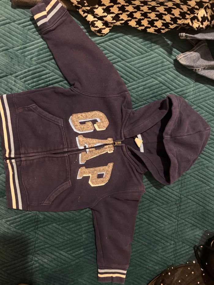 Gilet veste à capuche gap