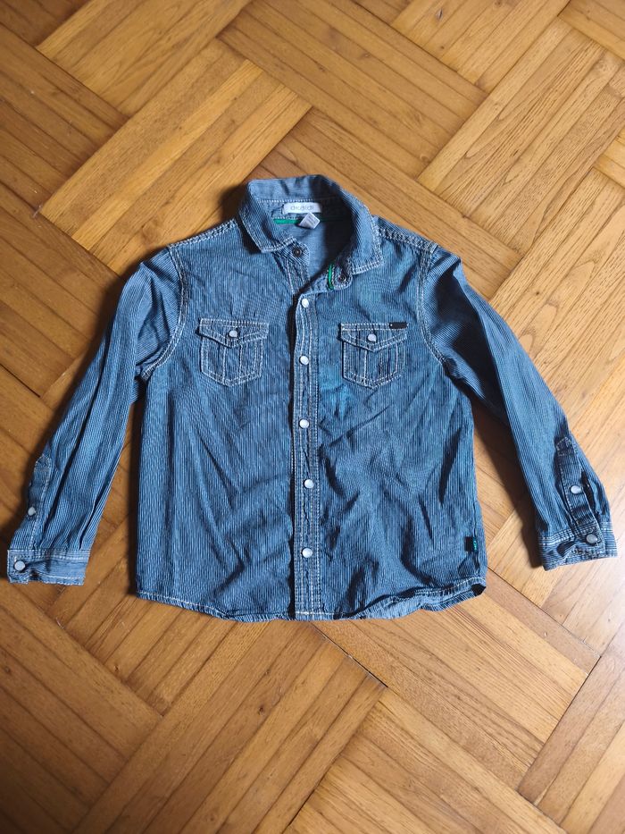 chemise à rayures