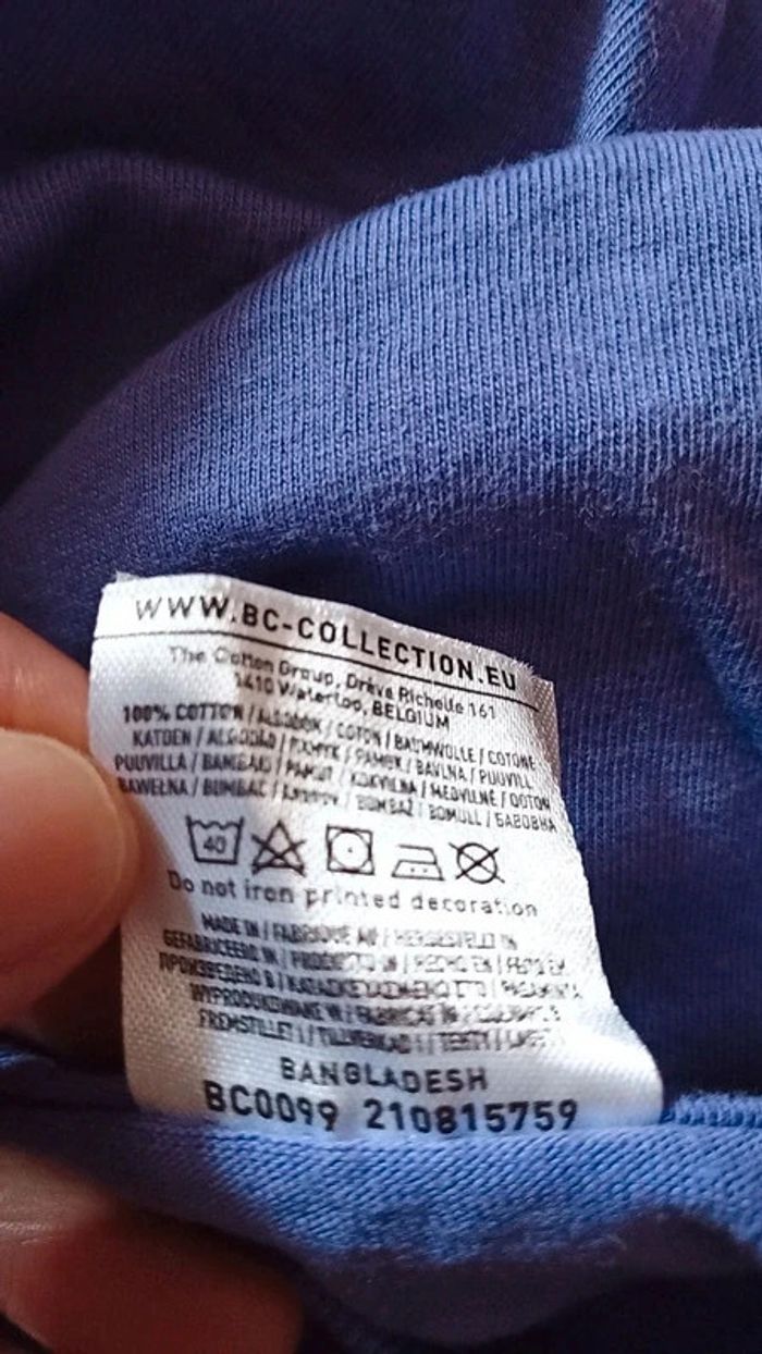 Joli T-shirt violet - Kool Party - comme neuf !- Taille 42/44 - photo numéro 7