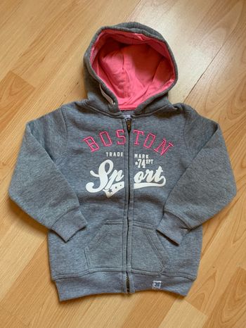 Gilet gris 2/3 ans