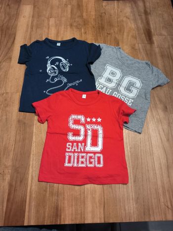 Lot de 3 t-shirts 18mois