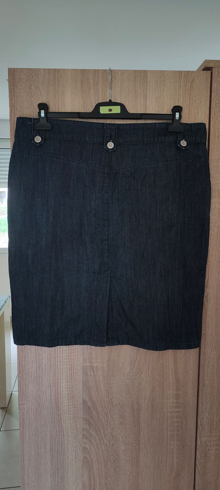 Jupe crayon jean - photo numéro 2