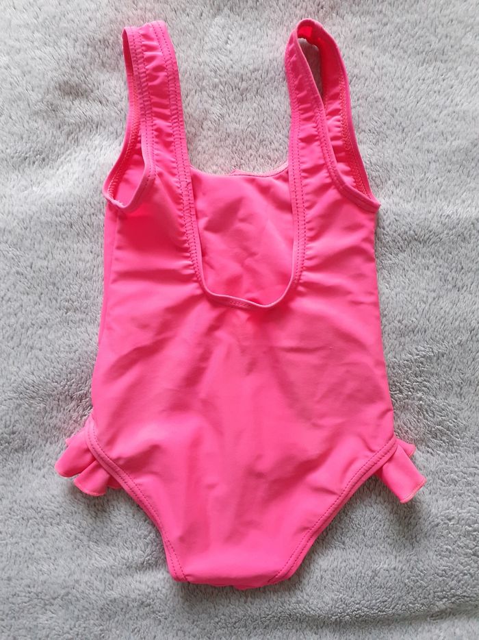 Maillot de bain fille 1 pièce rose 2 ans - photo numéro 4
