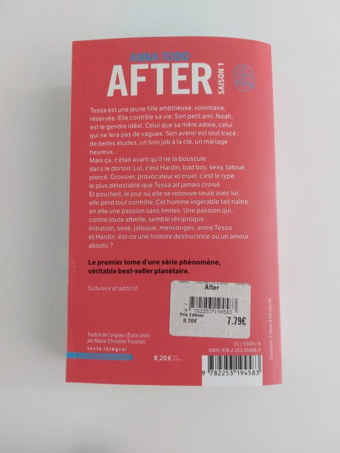 Livre de poche after 1 - photo numéro 3