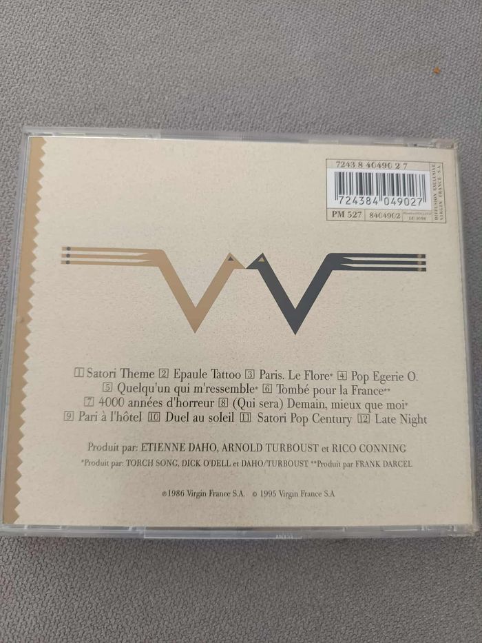 CD Etienne Daho Pop Satori - photo numéro 2