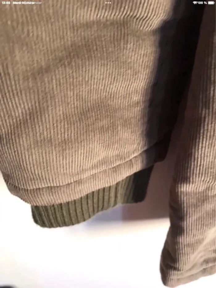 Manteau bien chaud kaki taille 1 - photo numéro 7